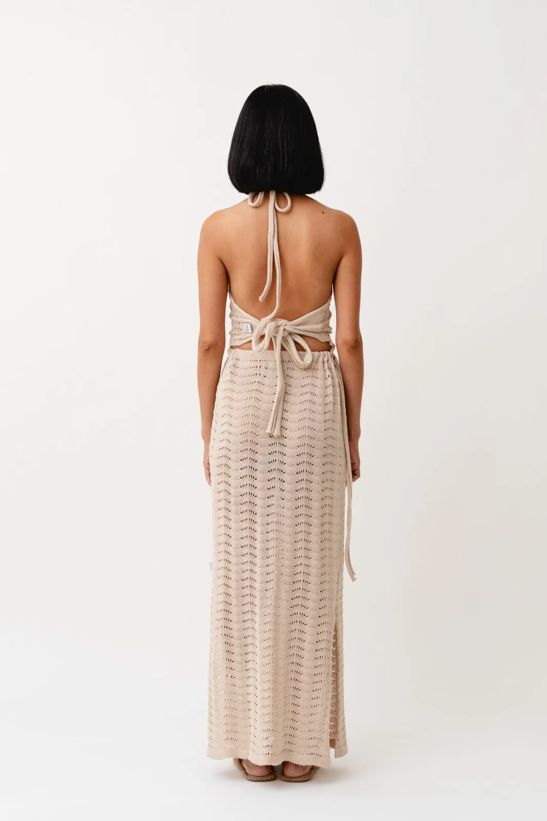 Acacia Knitted Maxi Skirt