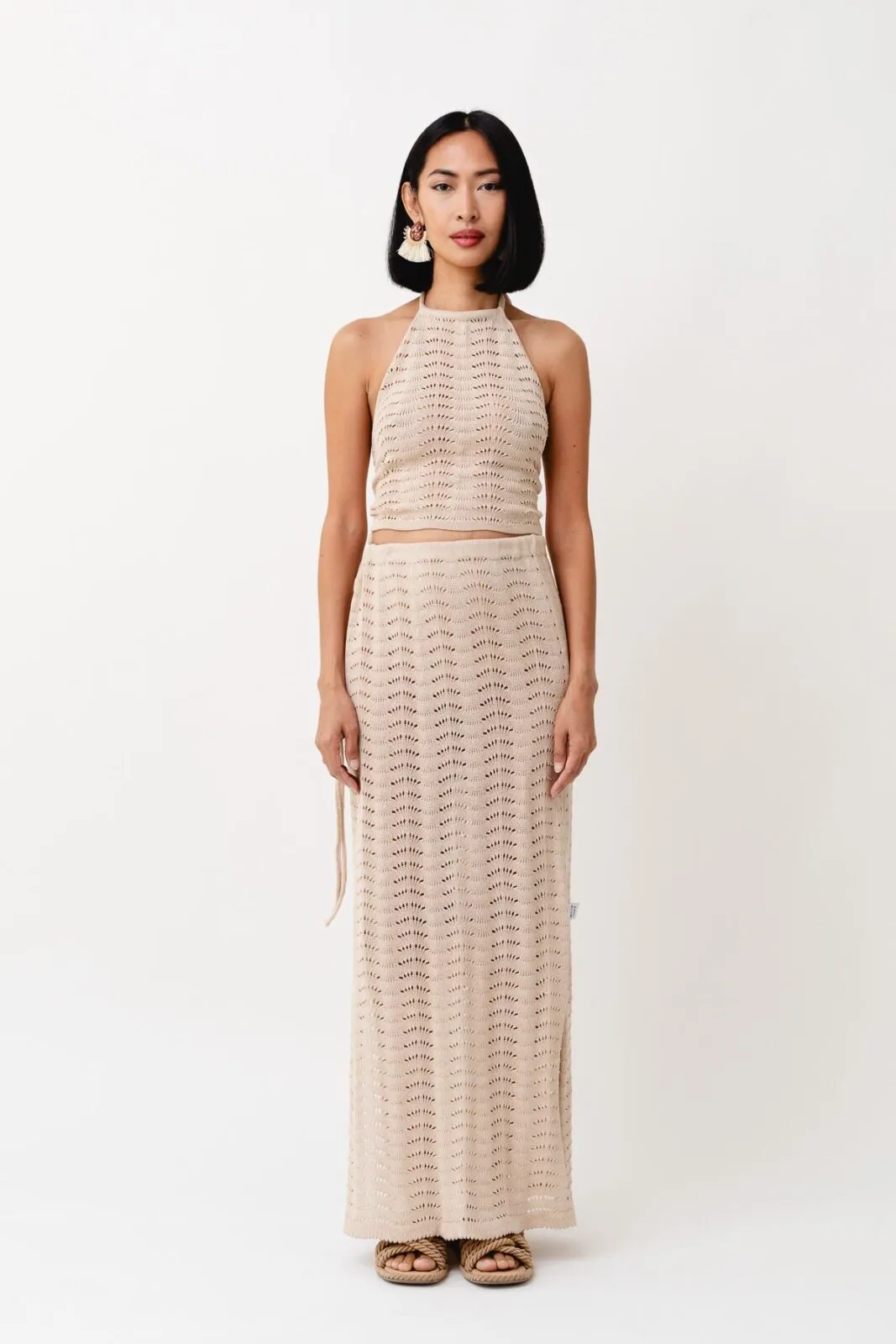 Acacia Knitted Maxi Skirt