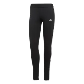 ADIDAS 3 STRIPE LEGGINGS - WOMEN - BLACK