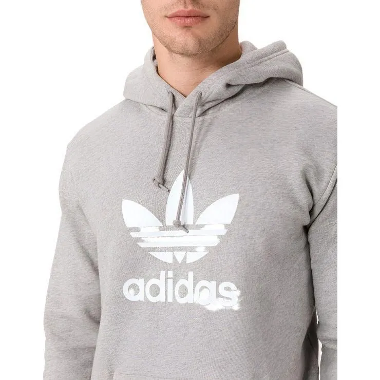 Adidas Mens Grey Hoodie