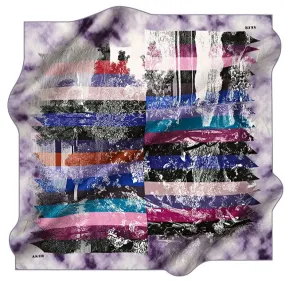 Aker Zara Women Silk Scarf No. 91