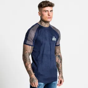 Alder Suede Tee - Navy