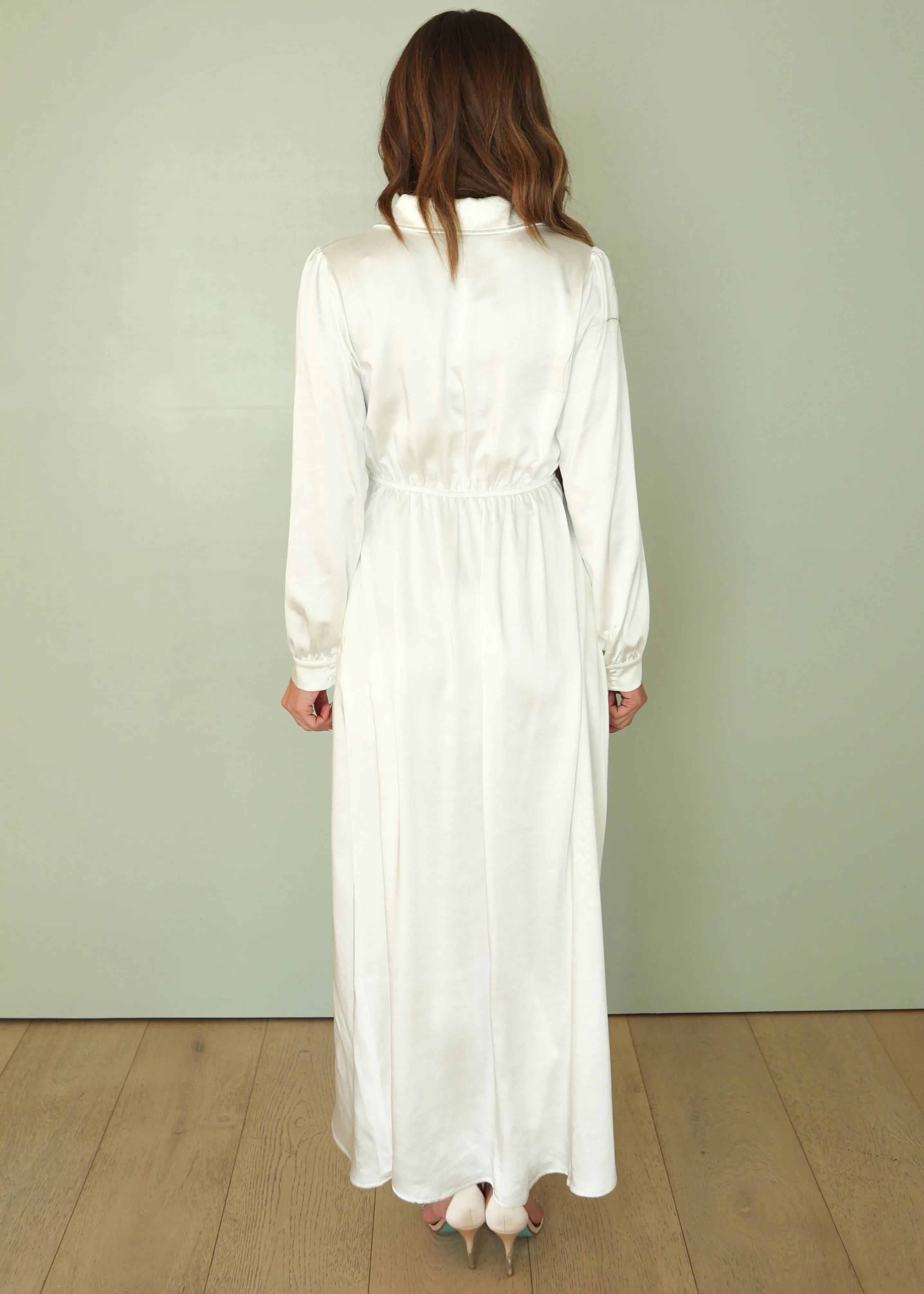 Alice Satin White Dress