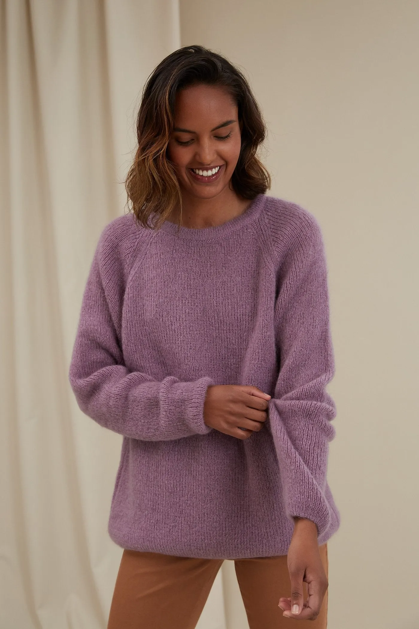 Alicia Mohair Jumper Mellow Mauve