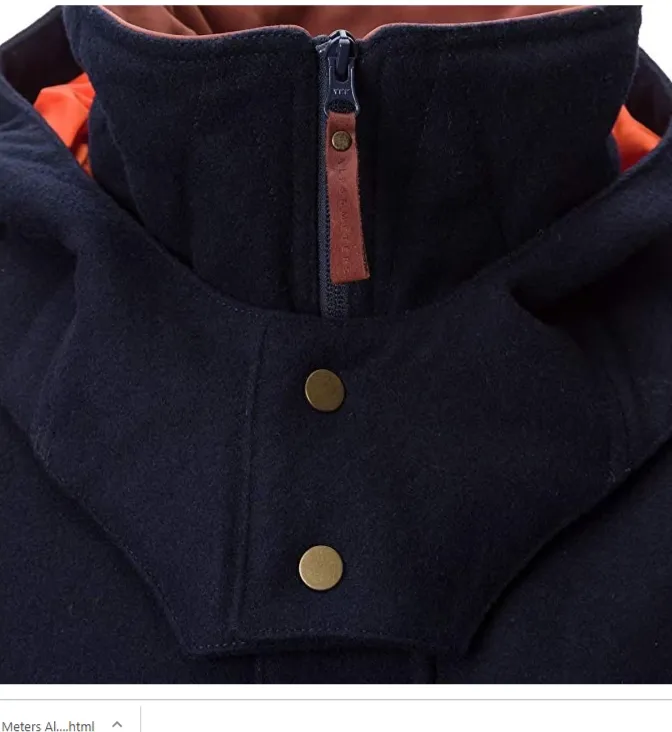 Alps & Meters Alpine Hooded Vest in Navy