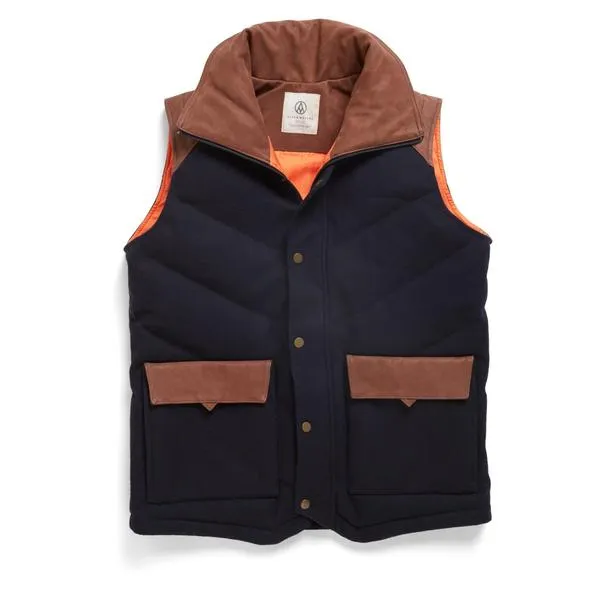 Alps & Meters Alpine Hooded Vest in Navy