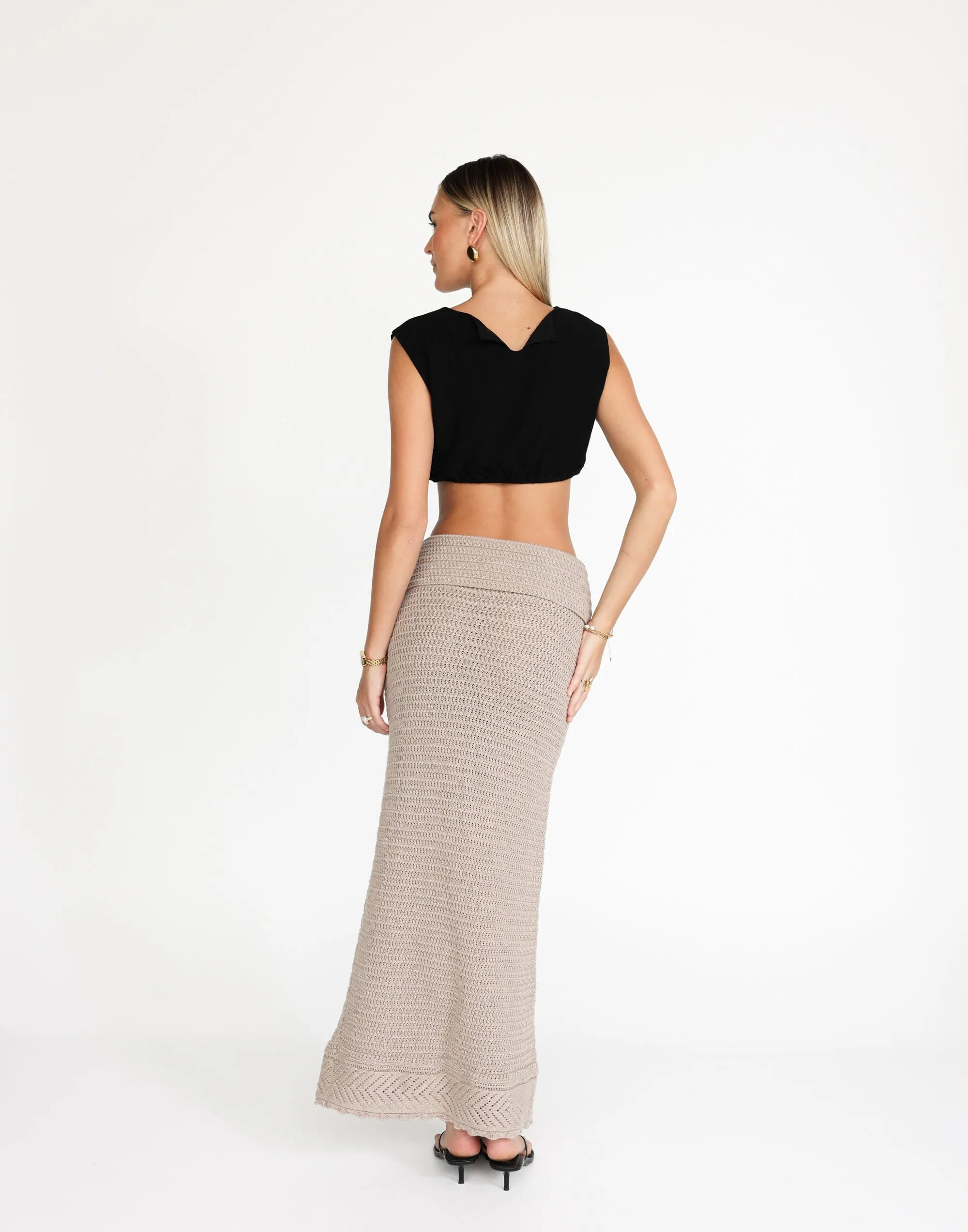 Amani Maxi Skirt (Macchiato)