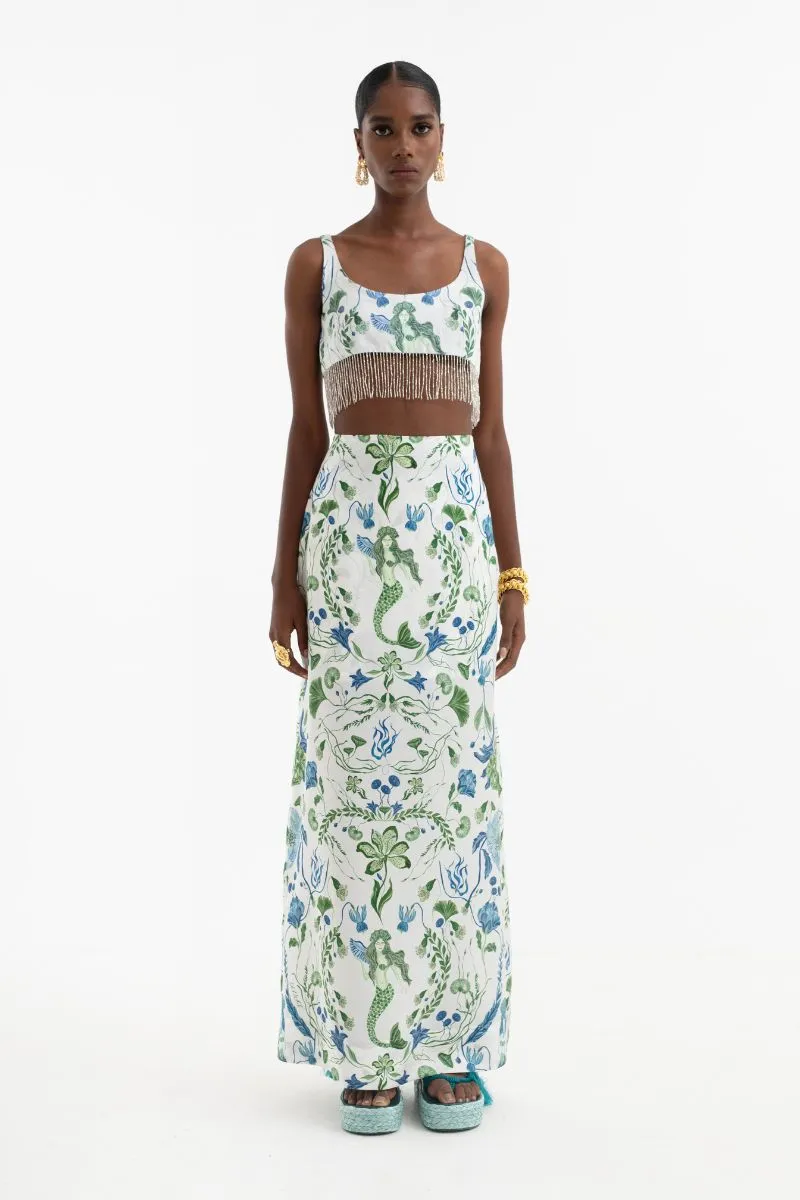 ARETHA OCEANID MAXI SKIRT