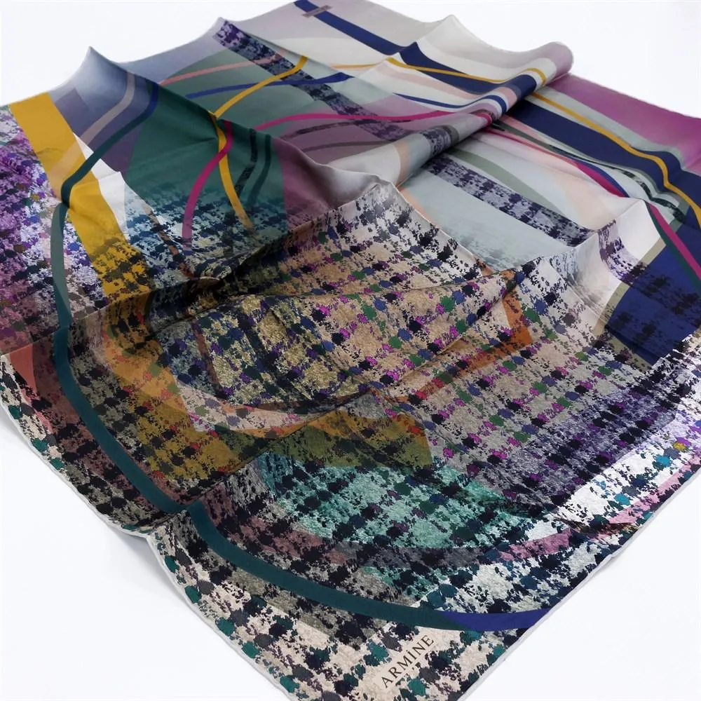 Armine Nevada Silk Twill Scarf No. 87