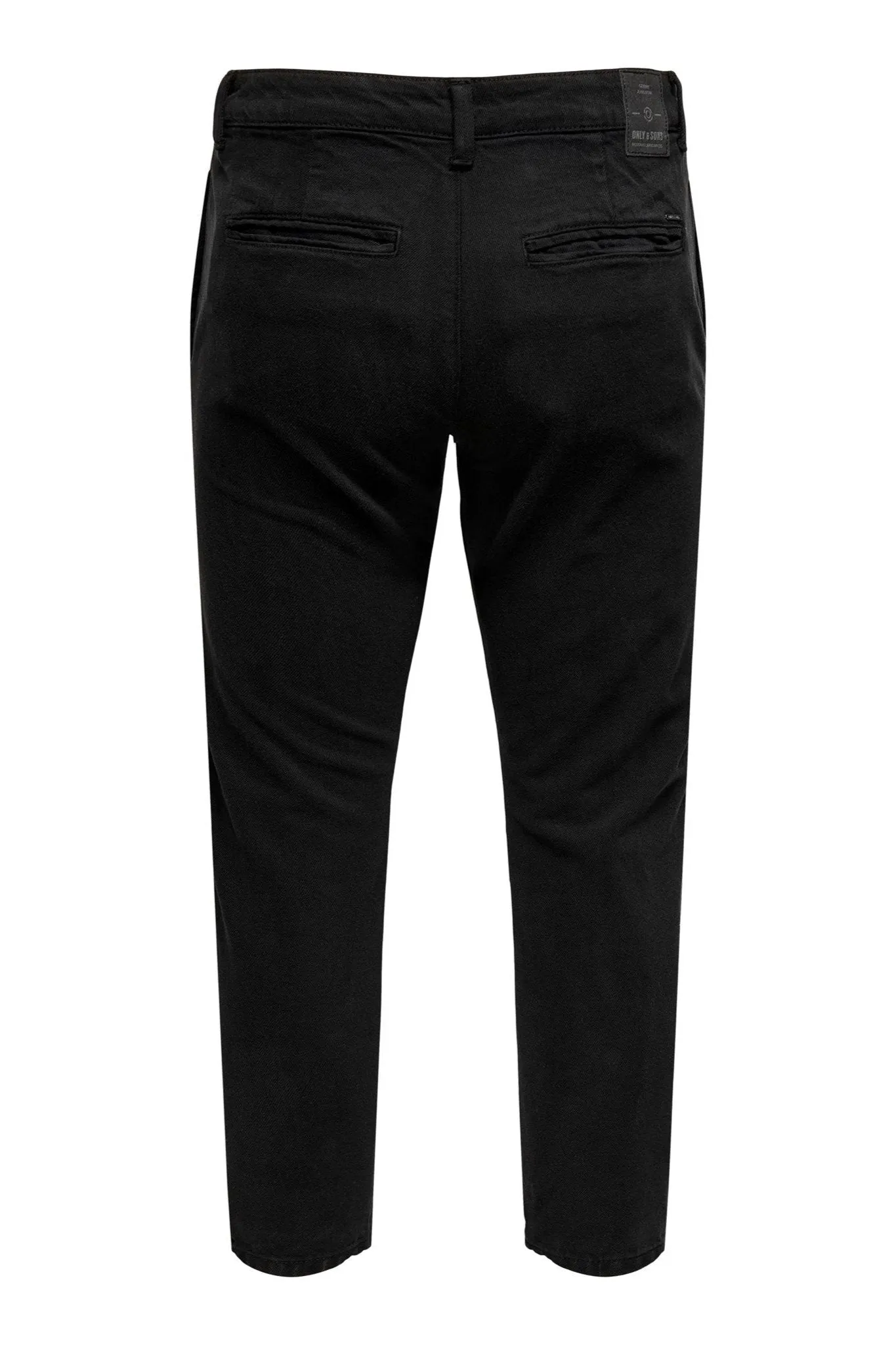 Avi Beam Chino Twill Pants - Sort