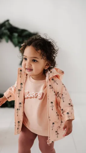 Baby & Toddler Cotton Jacket in Ballerina