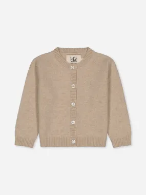 Baby's Cashmere Cardigan Beige