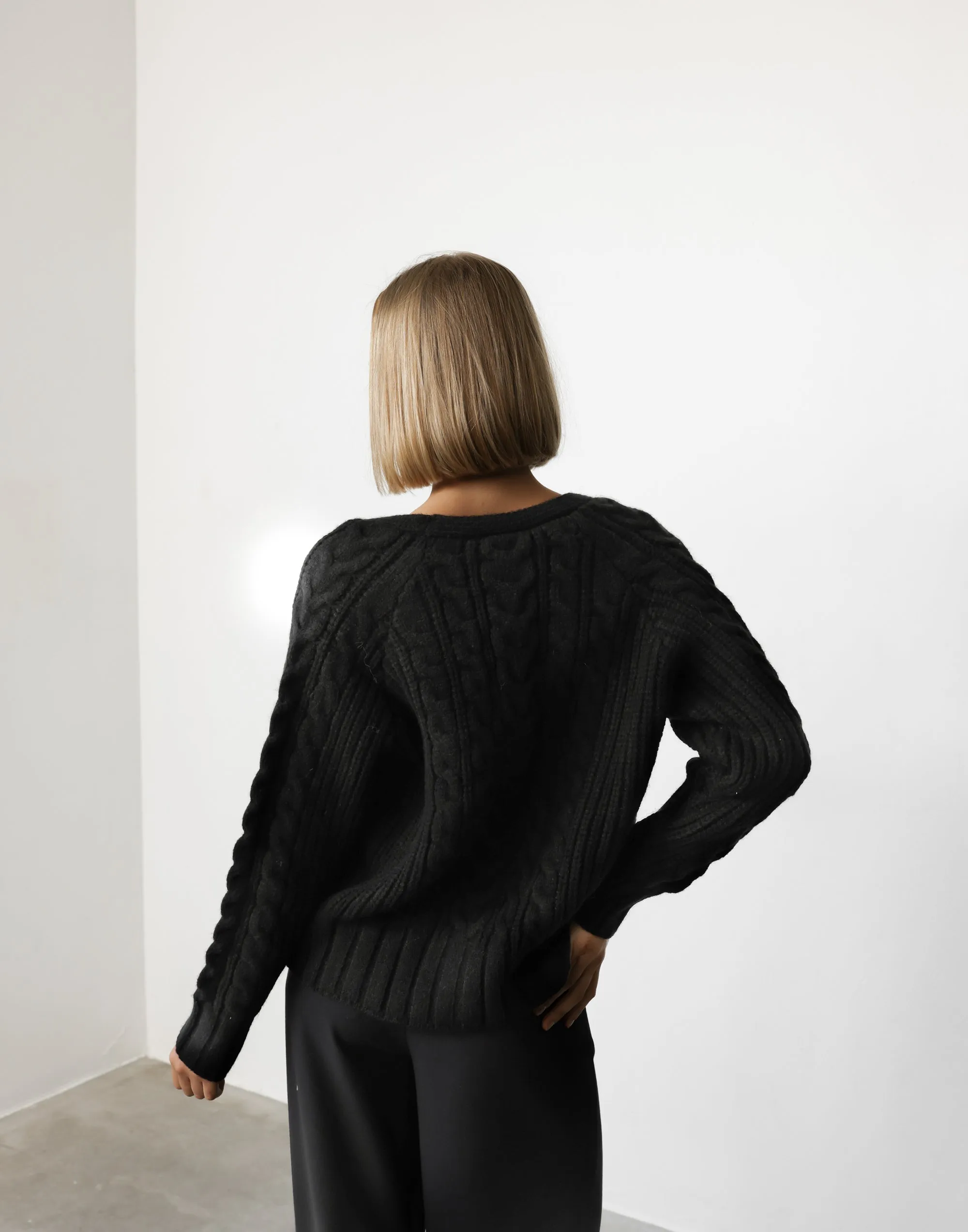 Bailey Cardigan (Black)