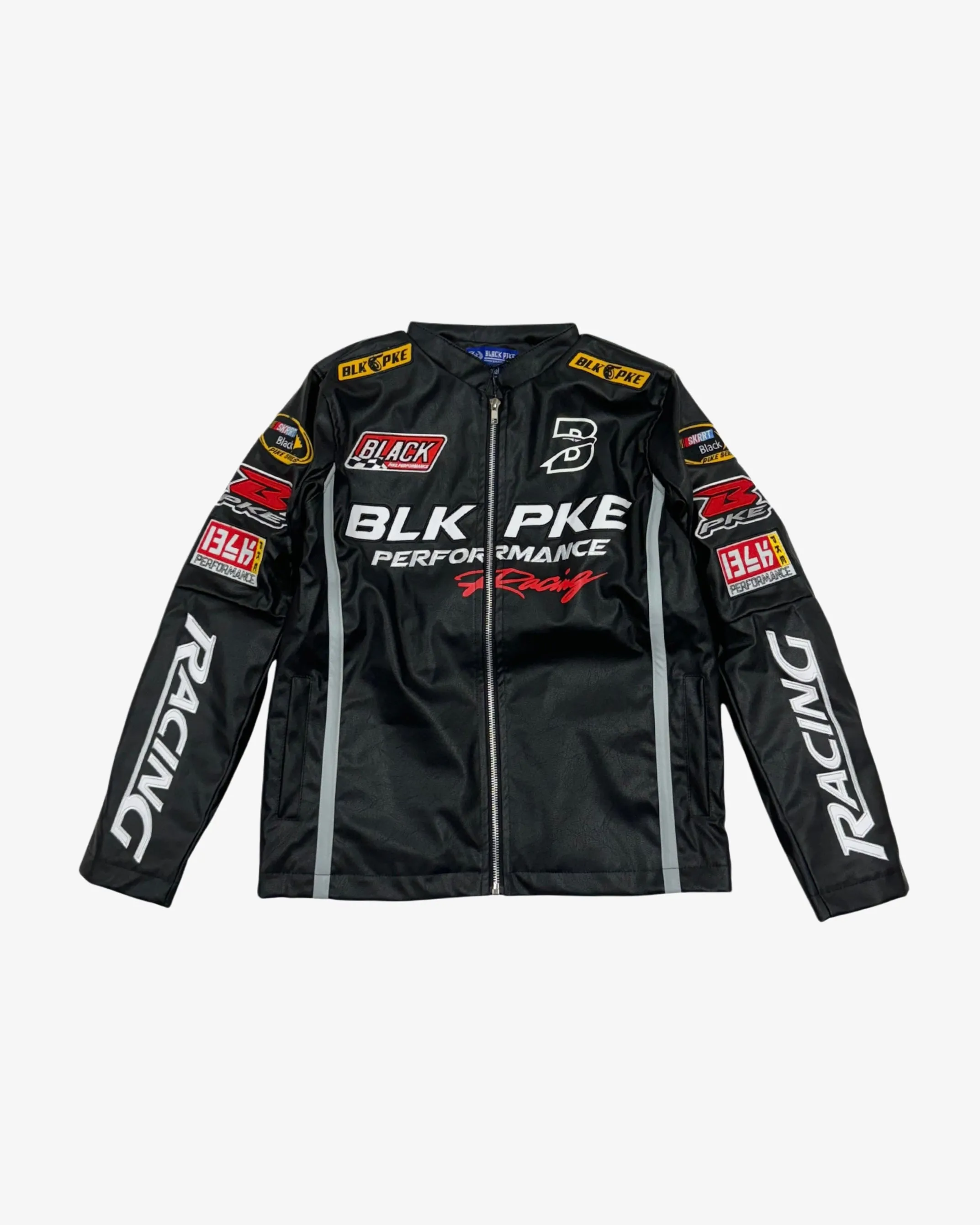 Black Pike Kids Racing Jacket