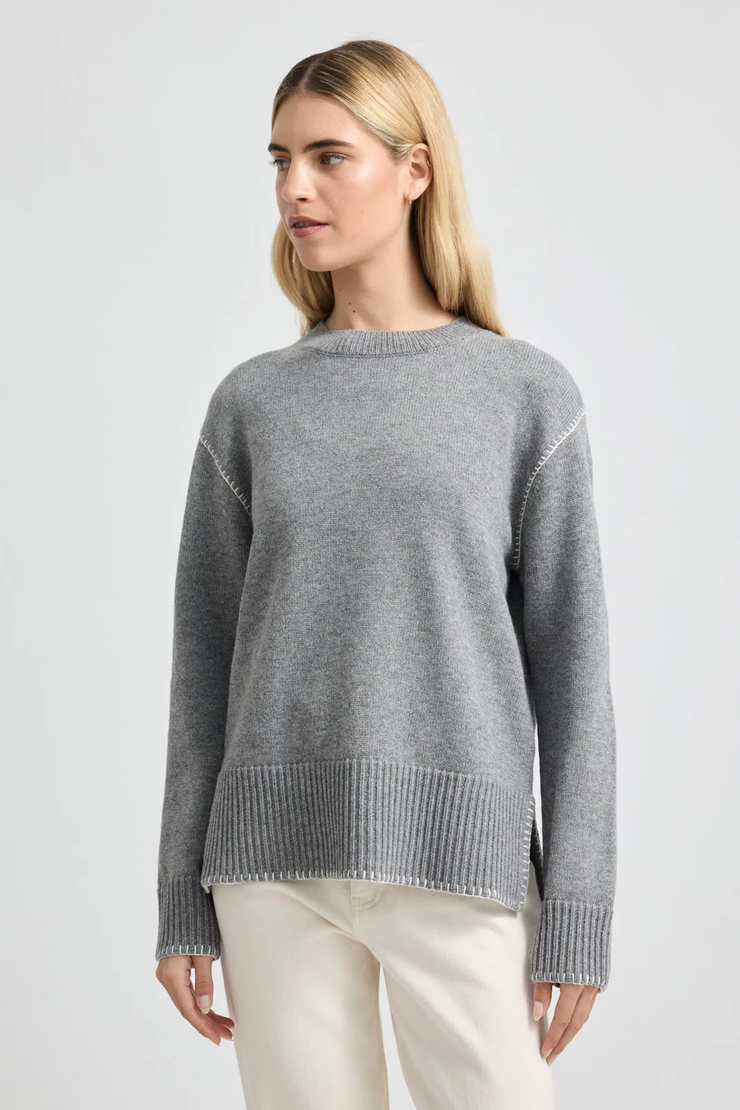 BLANKET STITCH JUMPER