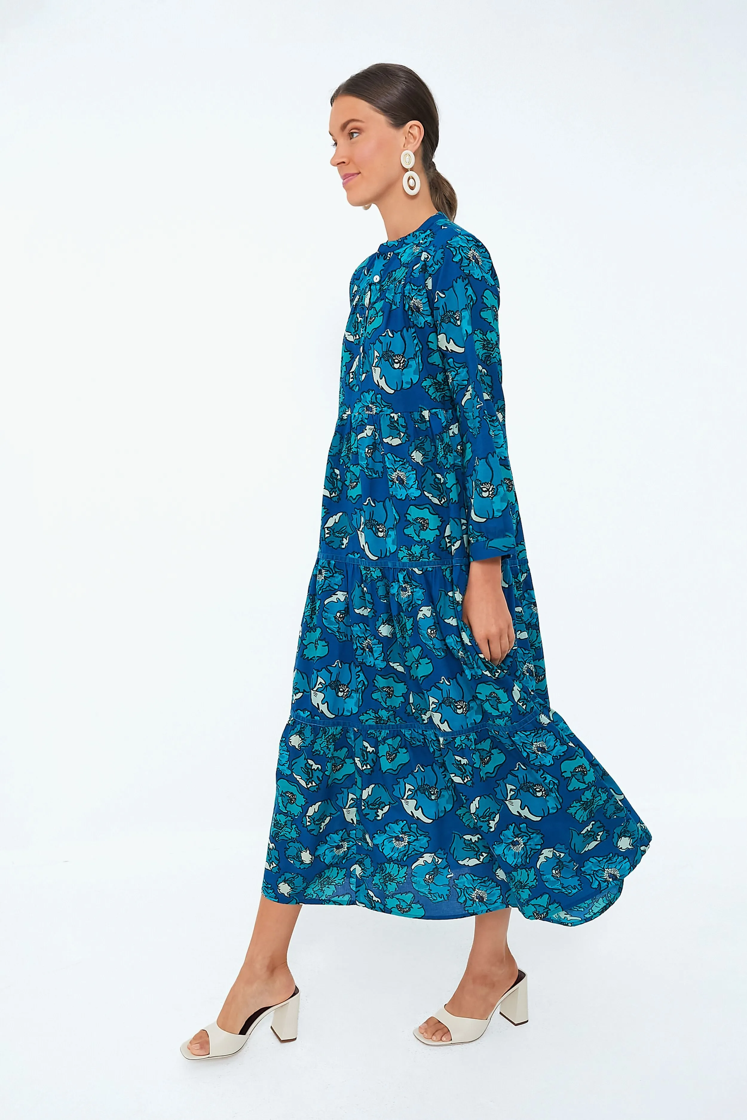 Blue Guadalupe Rio Maxi Dress