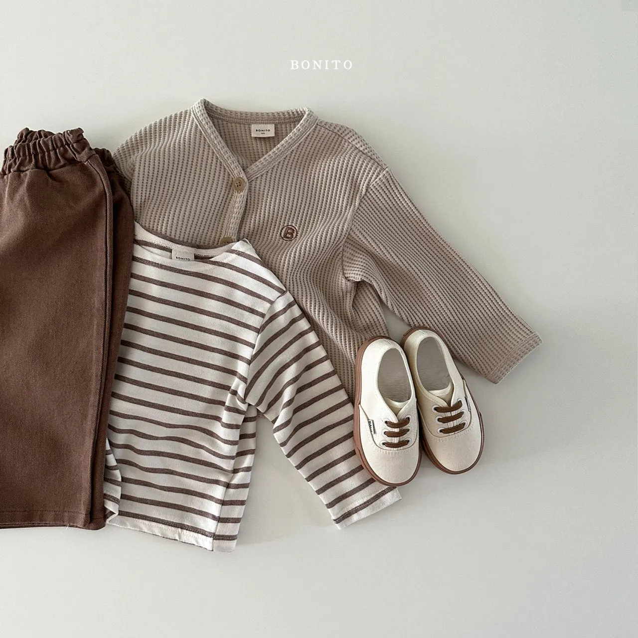 [BONITO] autumn chino pants / brown