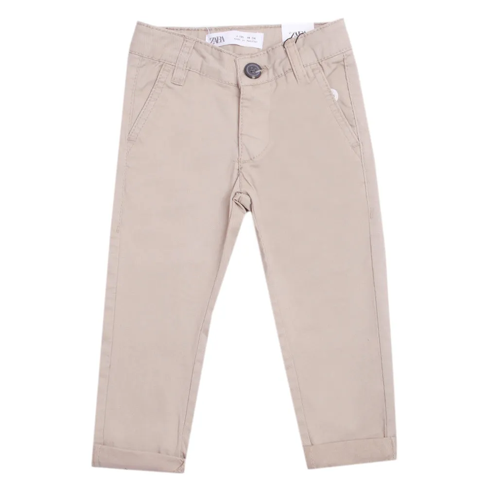 Boys Chino Pant - Beige