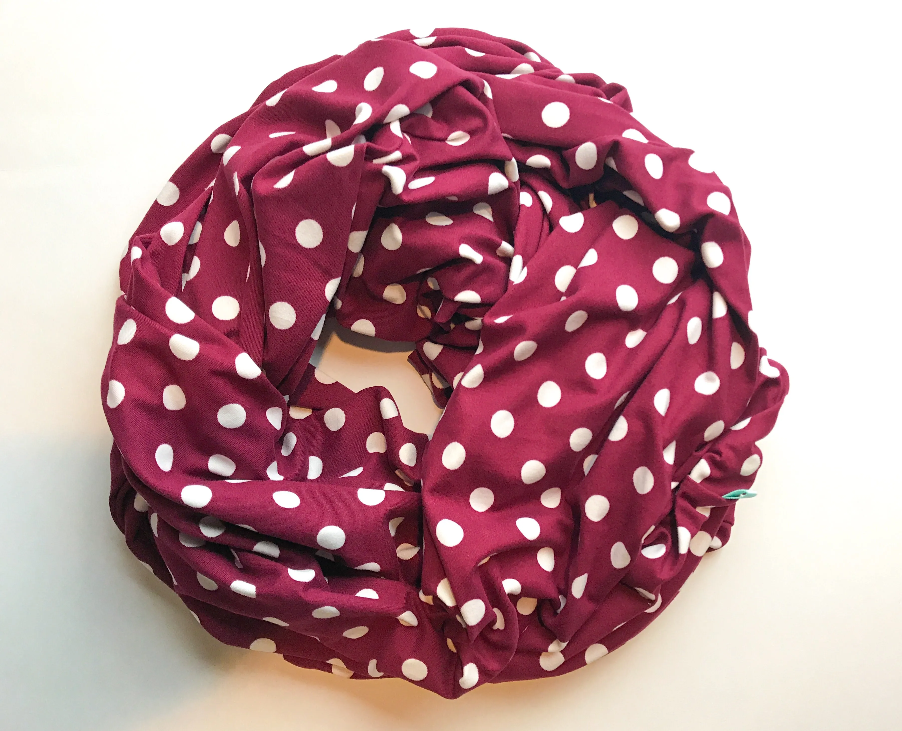 Burgundy Bliss Infinity Scarf