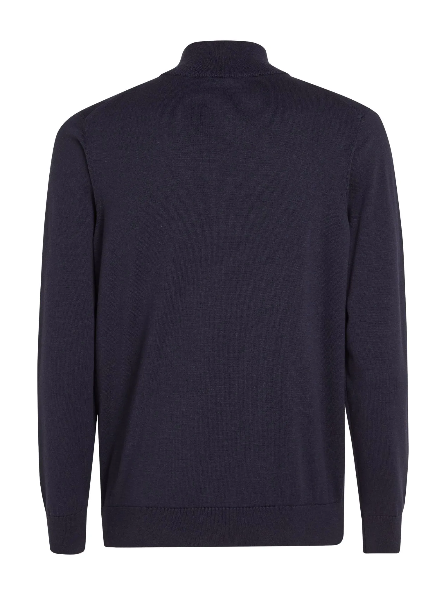 Calvin Klein Cotton Silk Quarter Zip Jumper