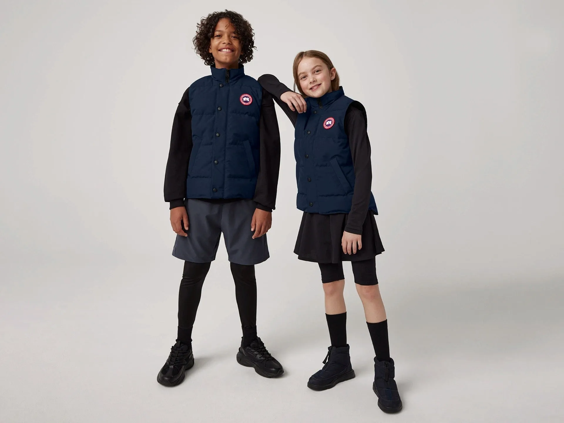 Canada Goose Kids Vanier Vest in Navy