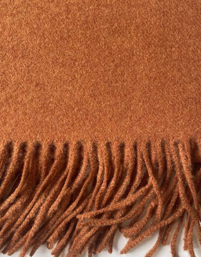 Cashmere Scarf Tobacco