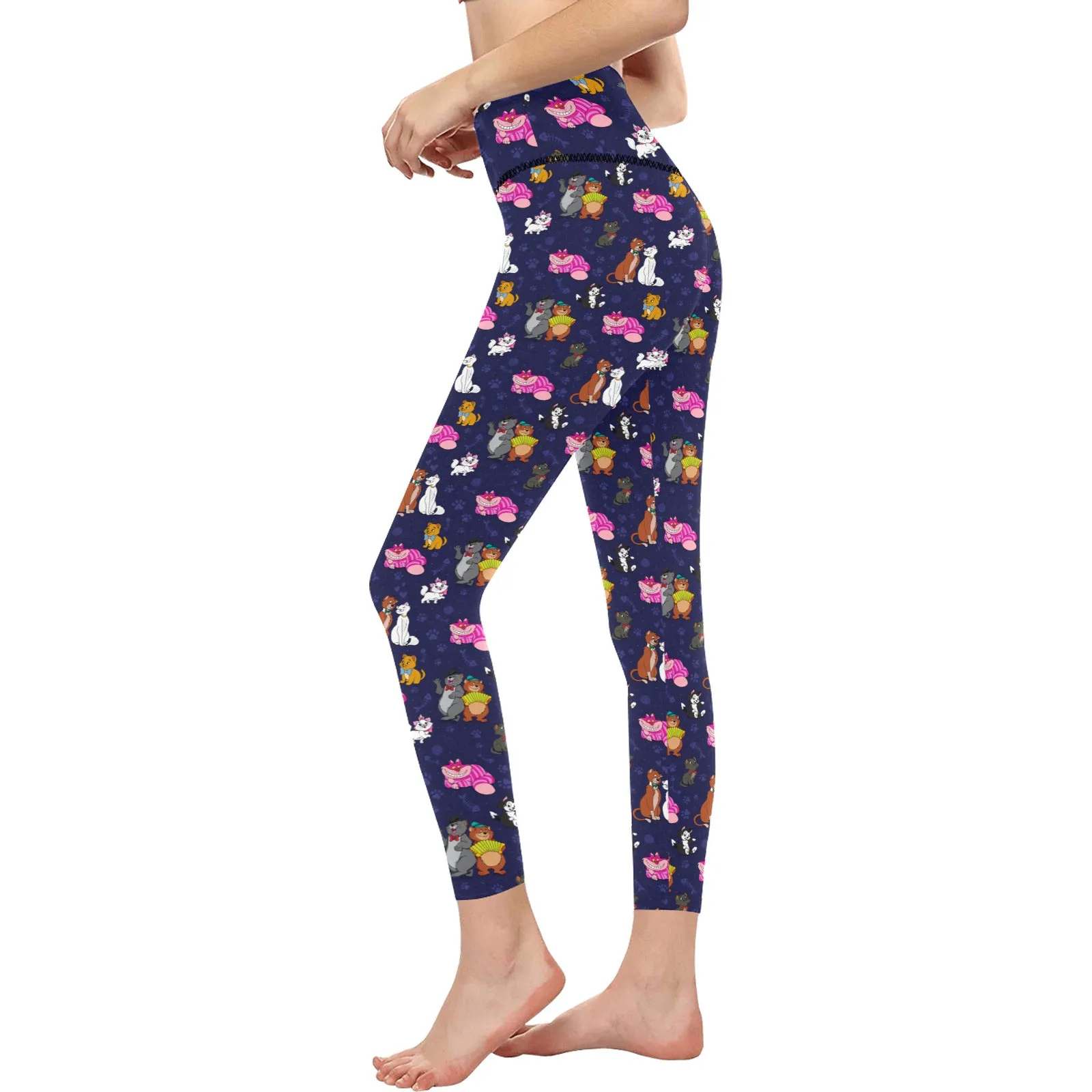 Cat Favorites Women's Athletic Leggings