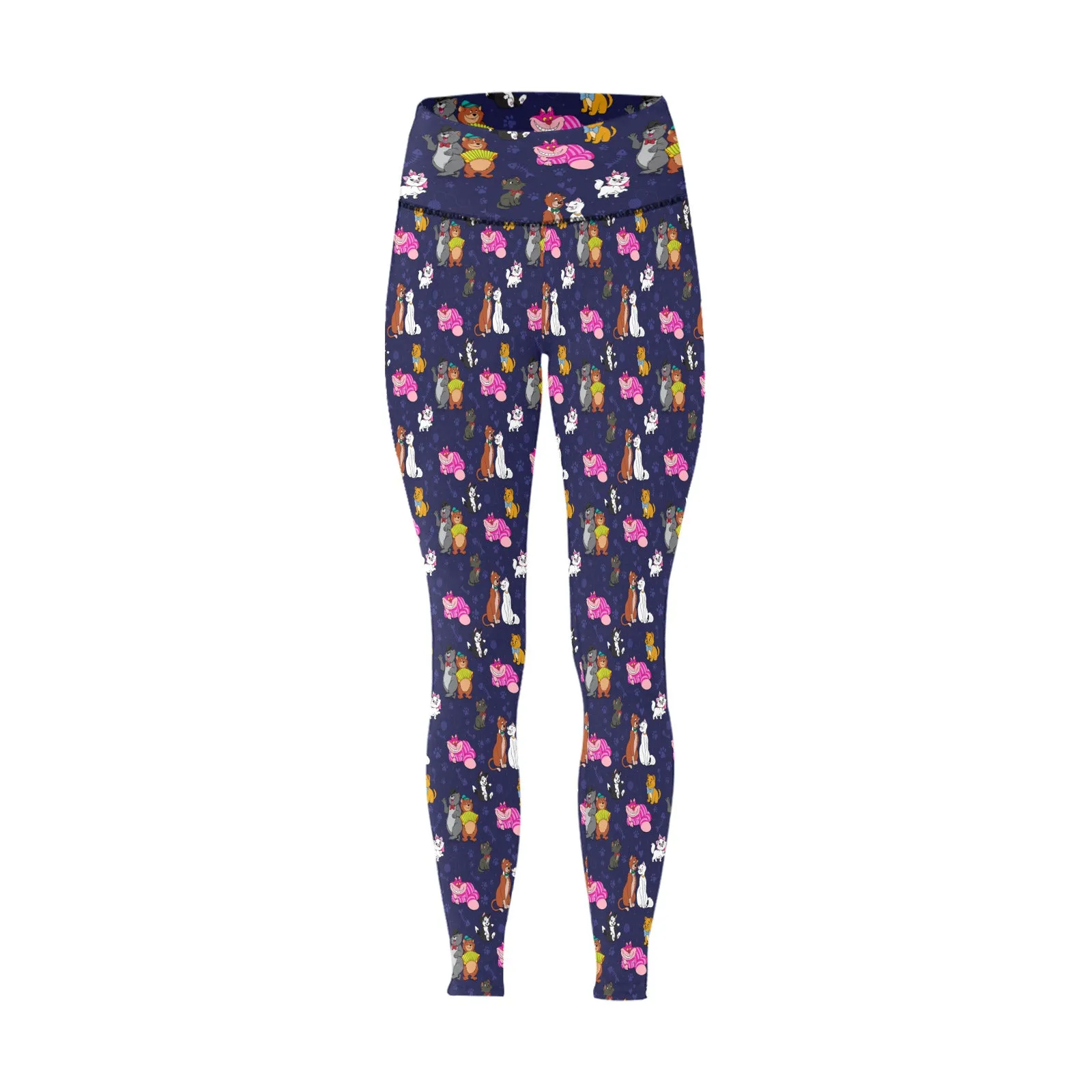 Cat Favorites Women's Athletic Leggings