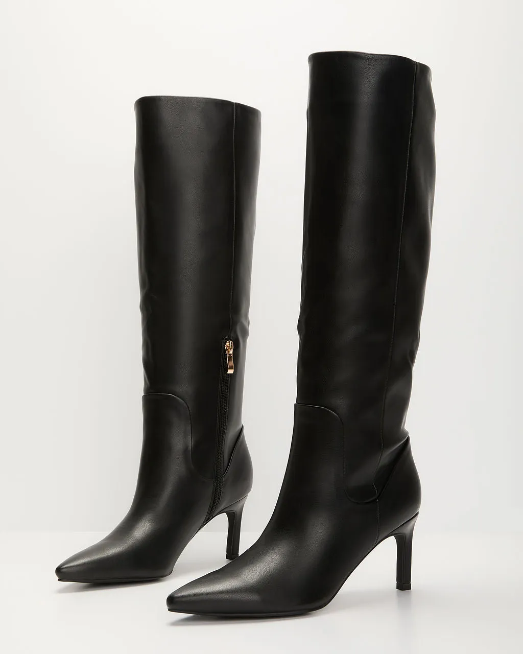 Celine Knee High Leather Boots