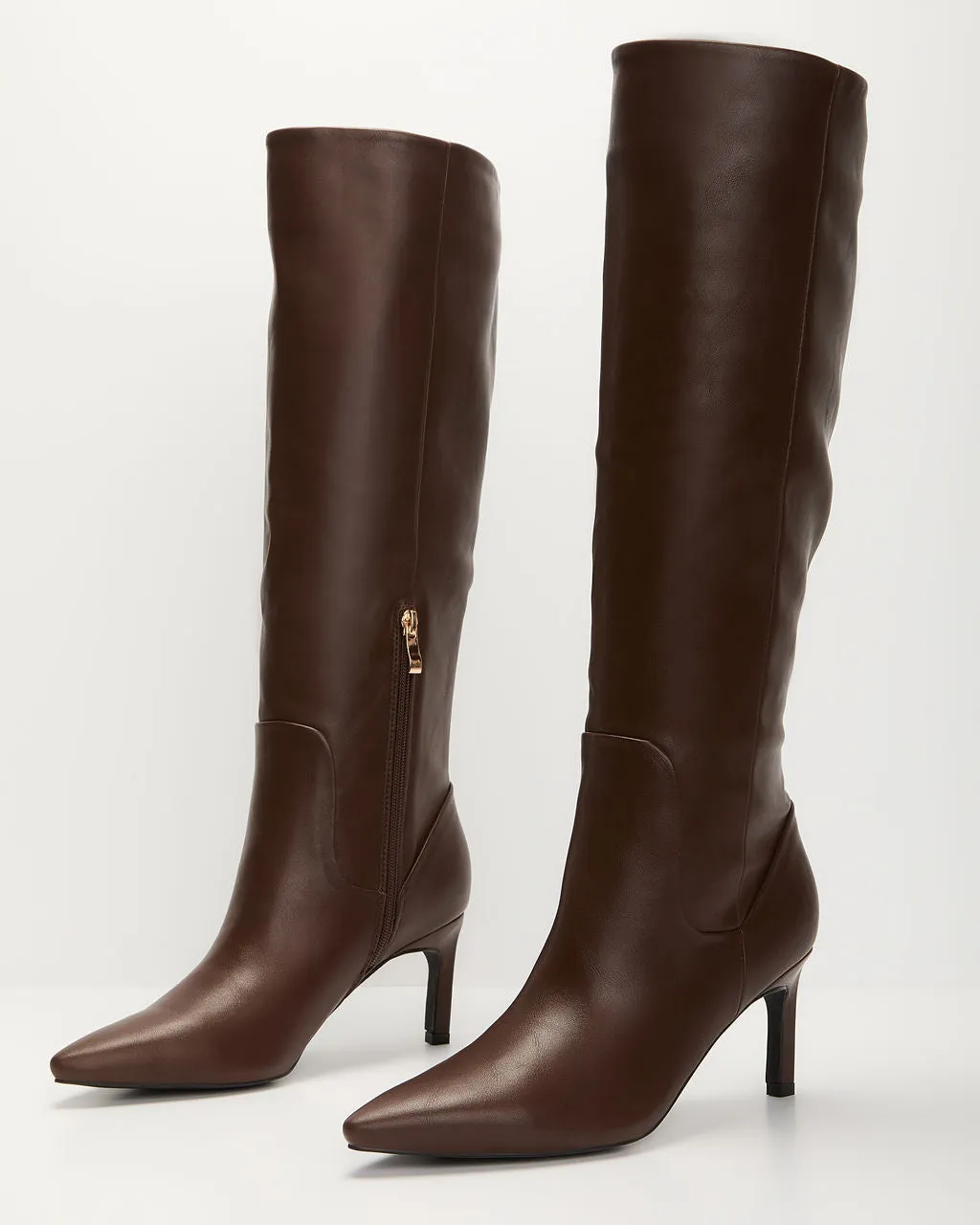 Celine Knee High Leather Boots