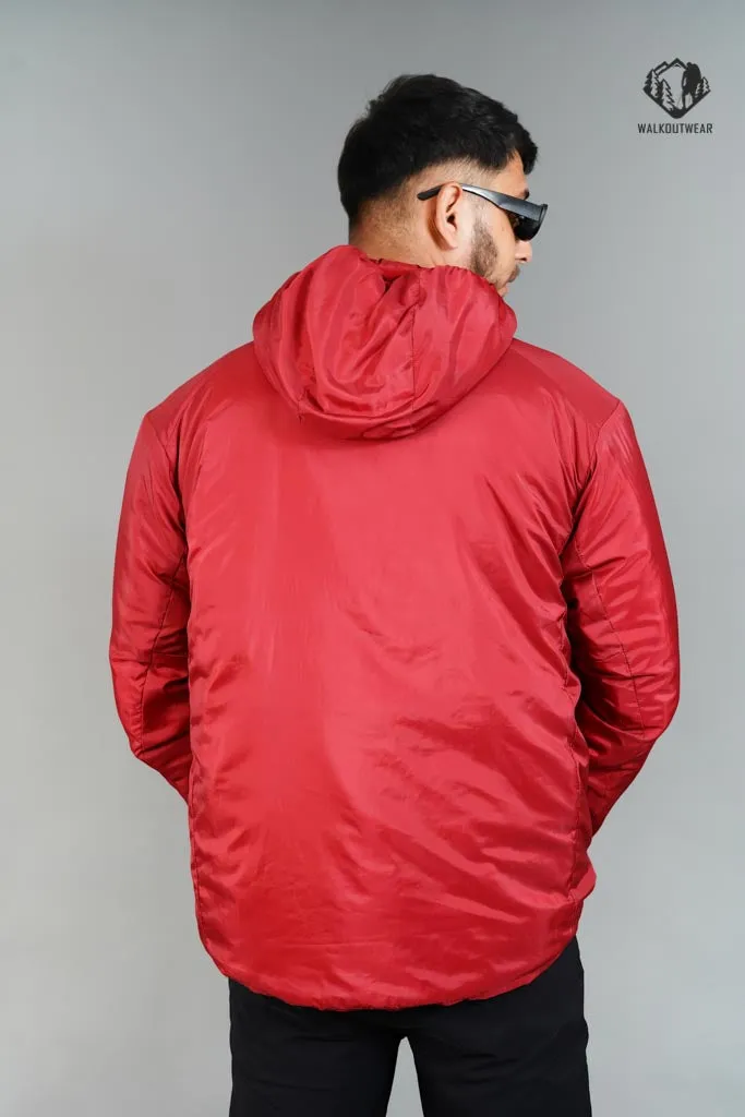 cell jacket lite weight windproof red