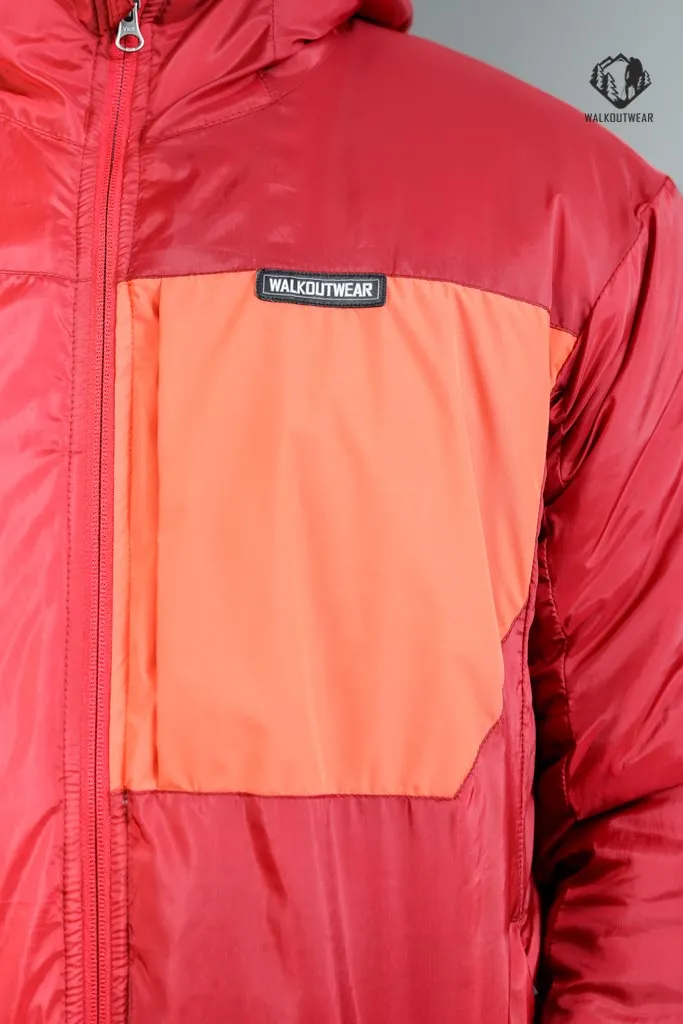 cell jacket lite weight windproof red