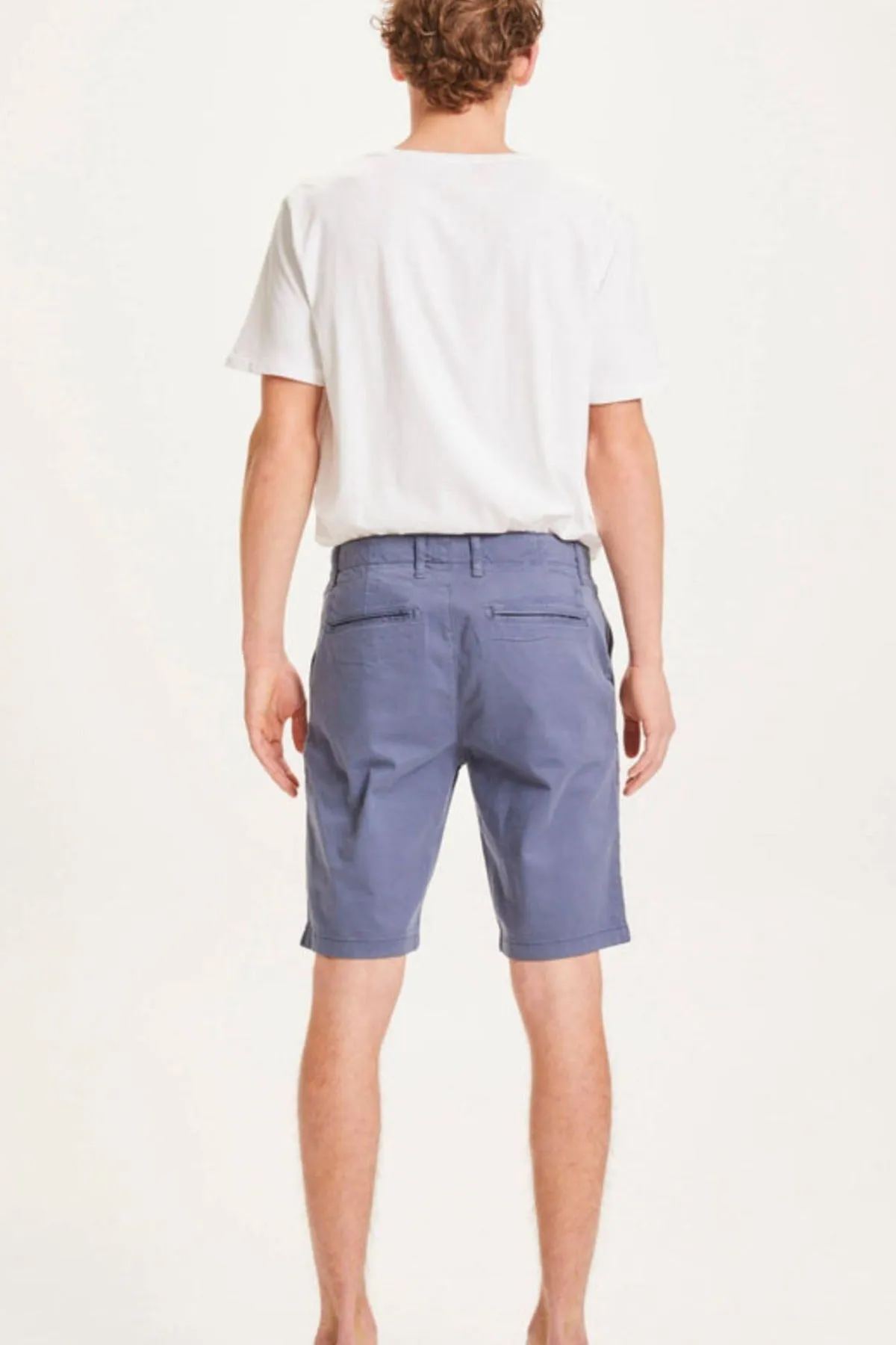 Chuck Regular Chino Shorts Vinatge Blue Knowledge Cotton Apparel