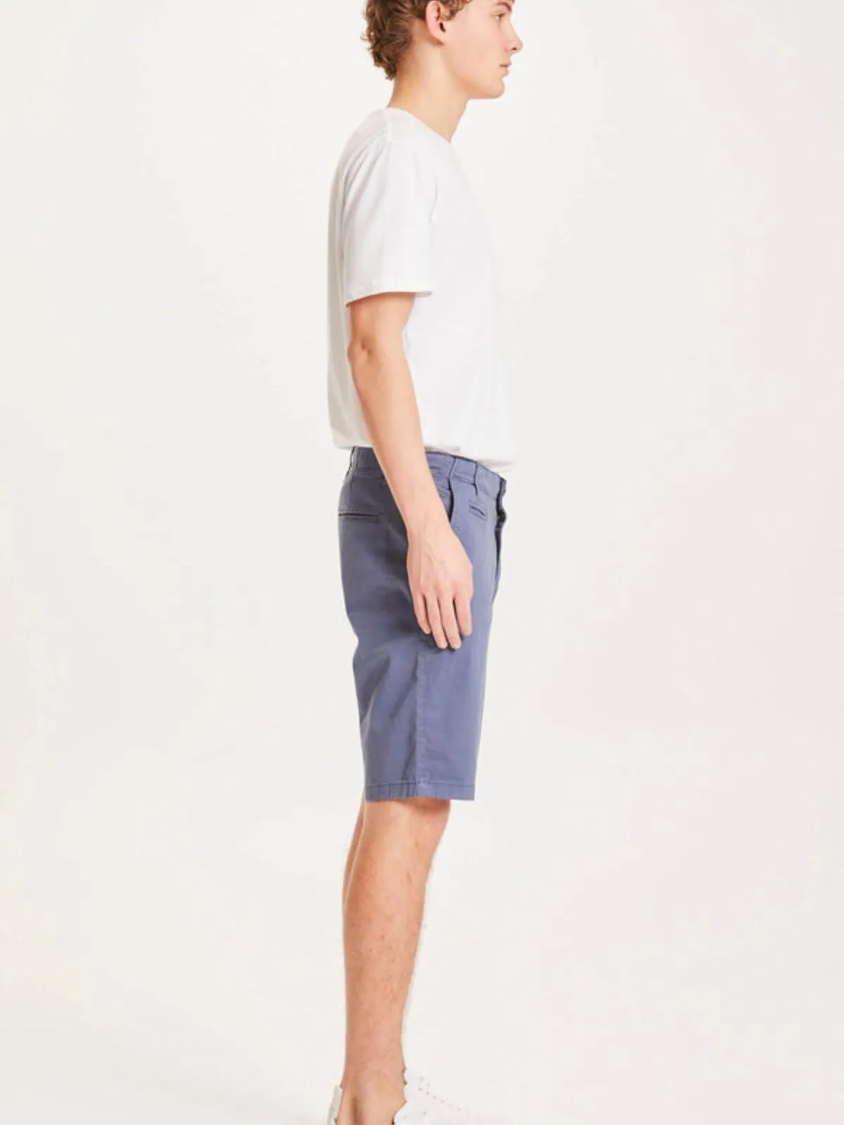 Chuck Regular Chino Shorts Vinatge Blue Knowledge Cotton Apparel