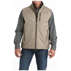 Cinch Men's Concealed Carry Bonded Vest - Stone - MWV1541009