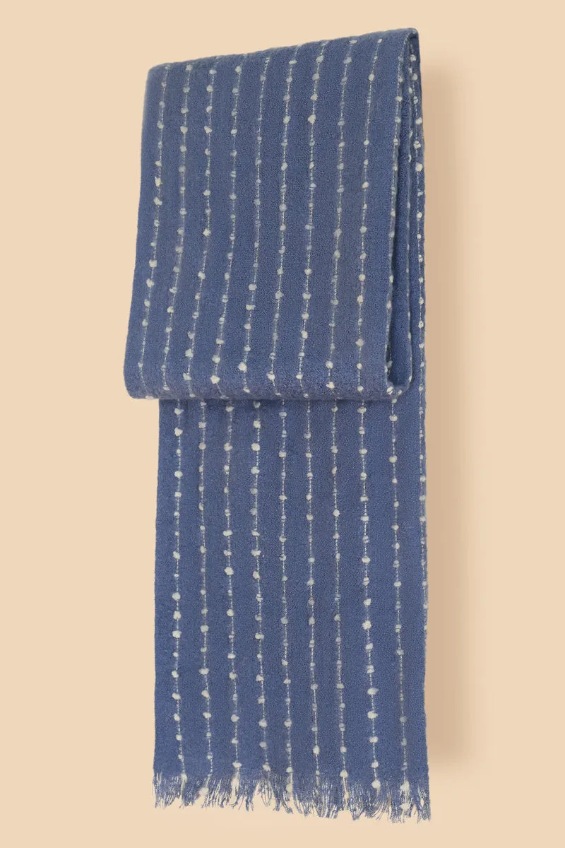 Dakota Cosy Scarf - Denim