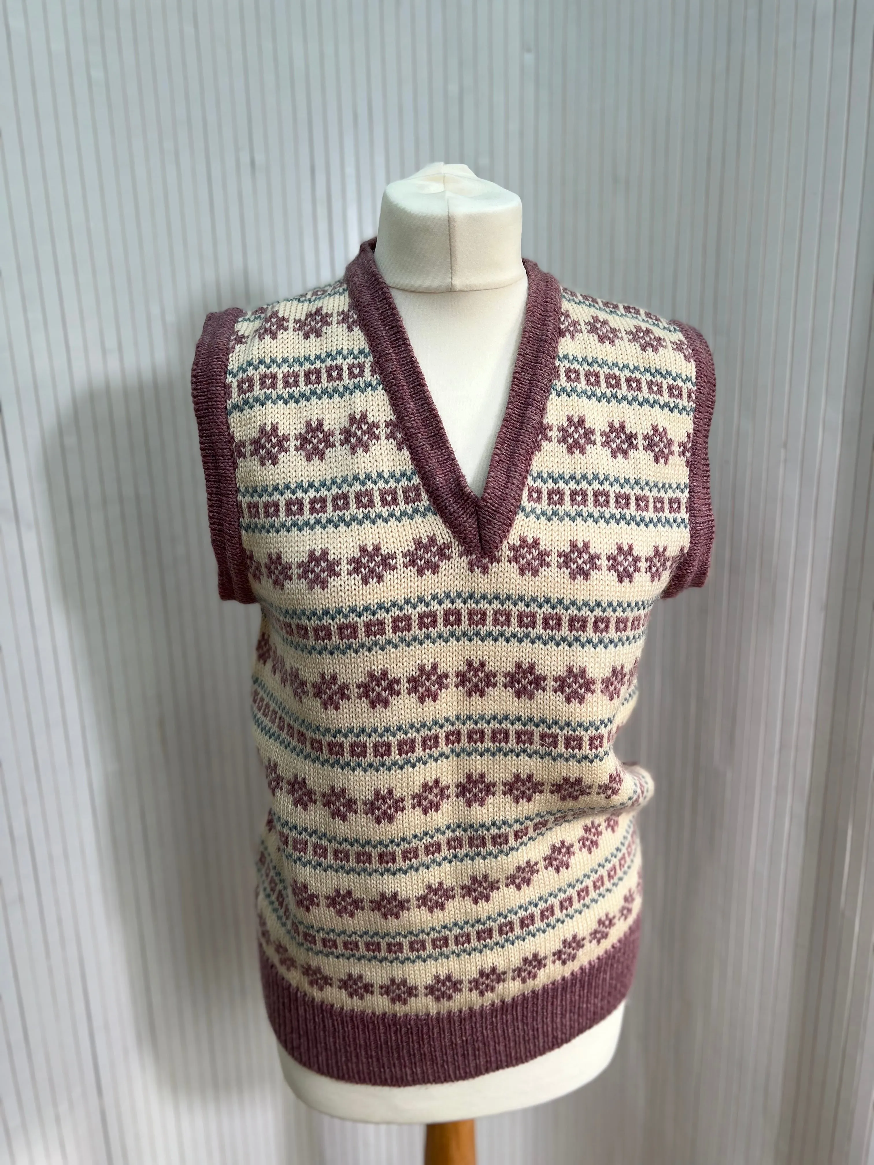 Dale of Norway vintage wool knit vest