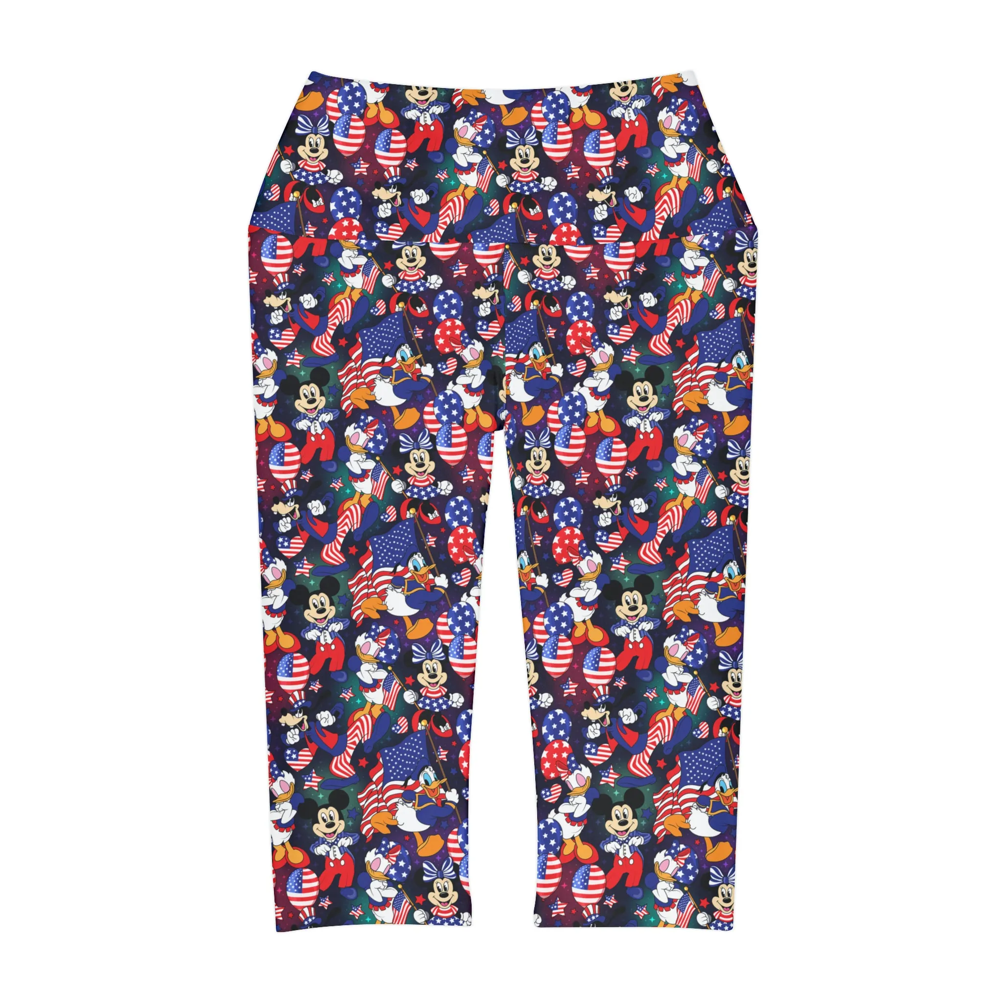 Disney America Athletic Capri Leggings