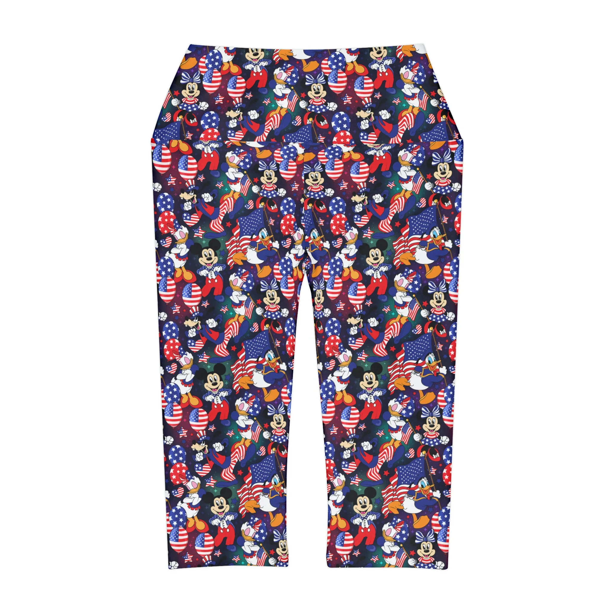 Disney America Athletic Capri Leggings