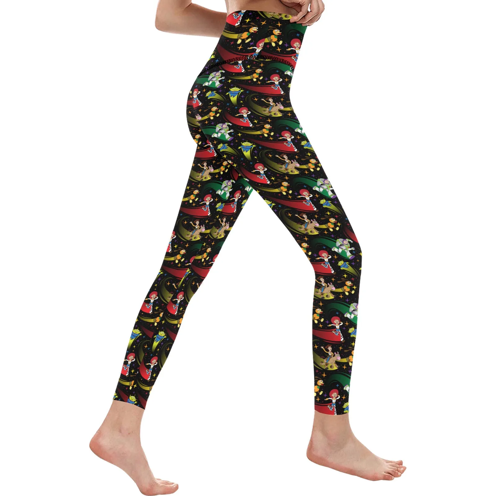 Disney Toy Story Roundup Friends Women's Athletic Leggings