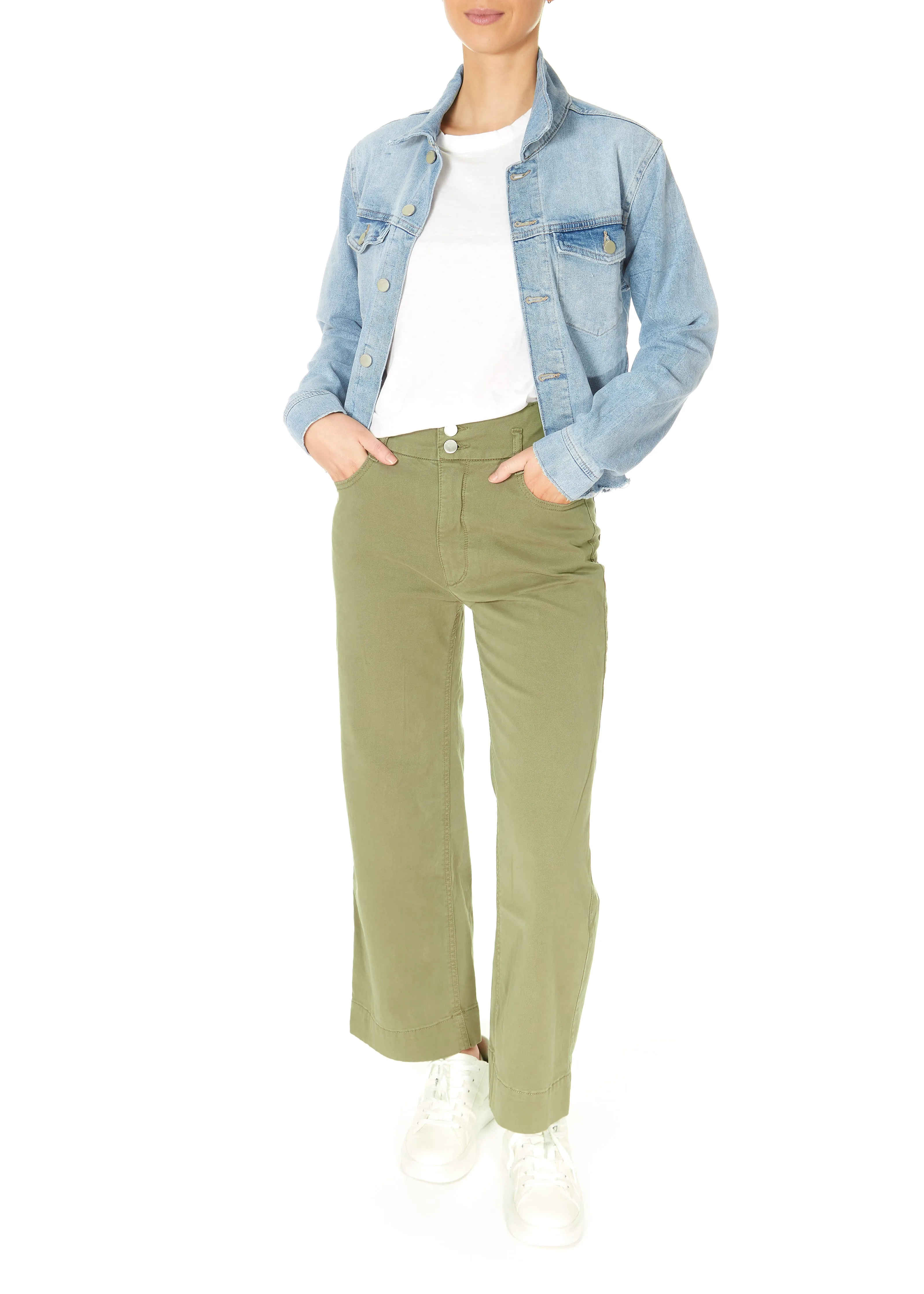 DL 1961 Hepburn Wide Leg Coastal Plain