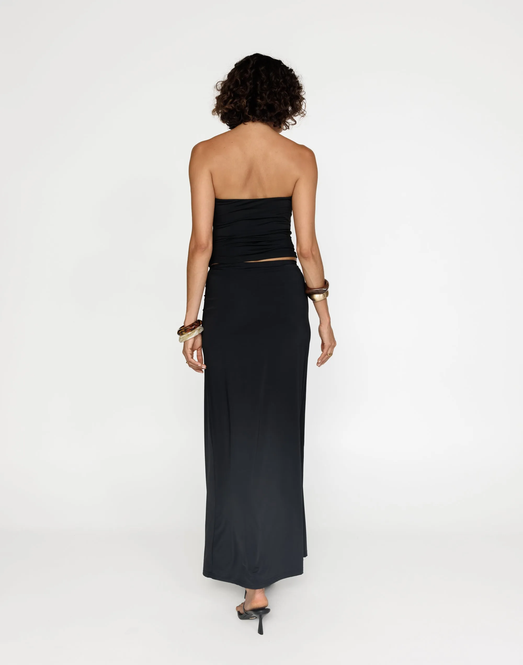 Emersen Maxi Skirt (Black)