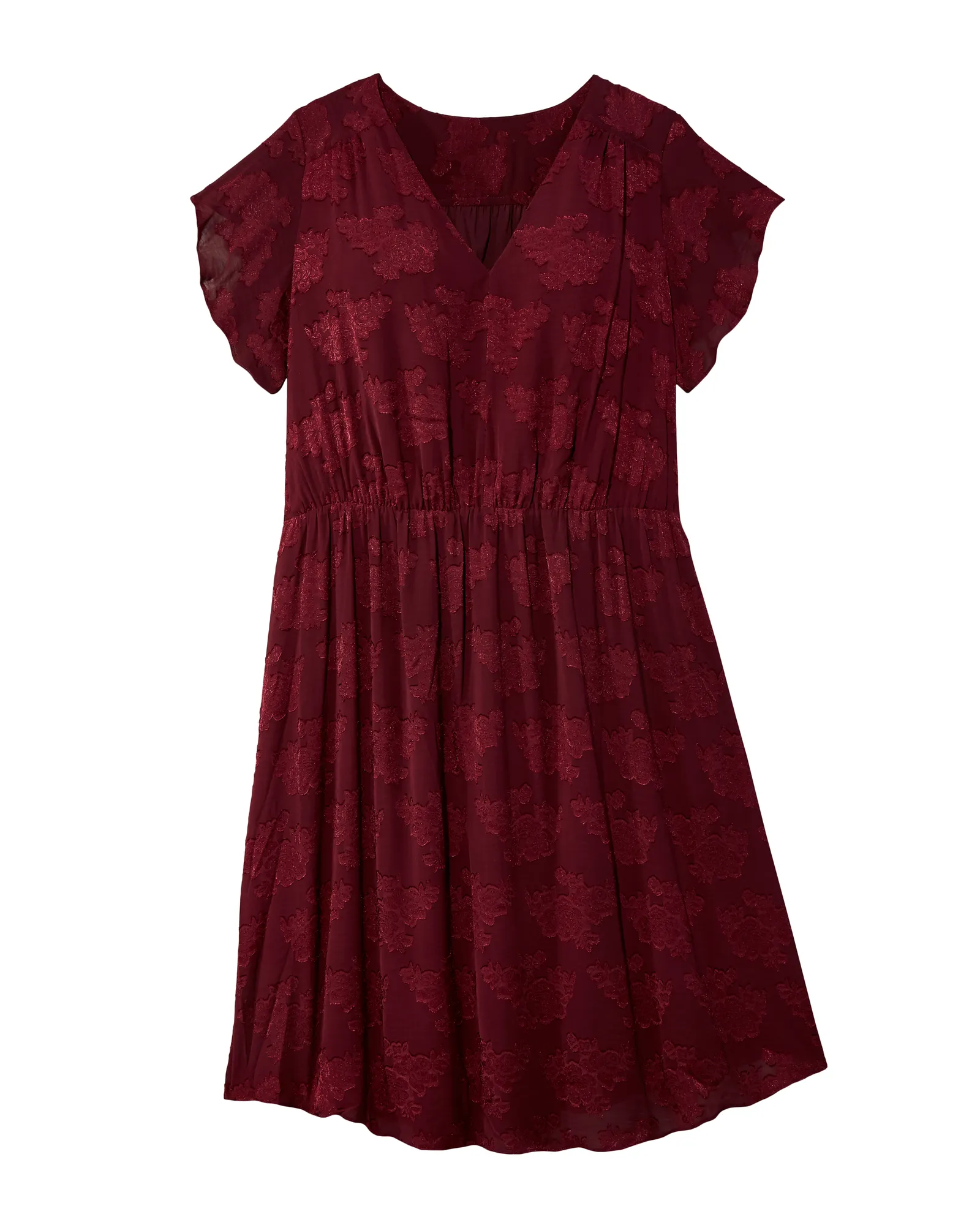 Esme Midi Dress | Burgundy