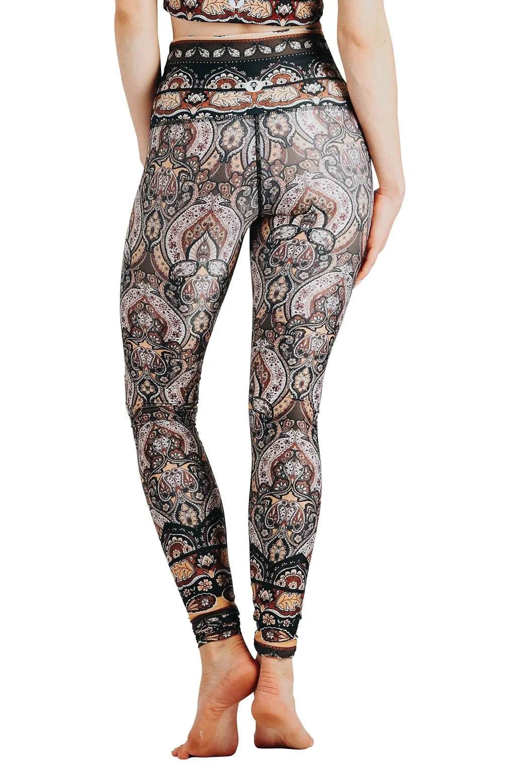 Espresso Yourself Printed Yoga Leggings