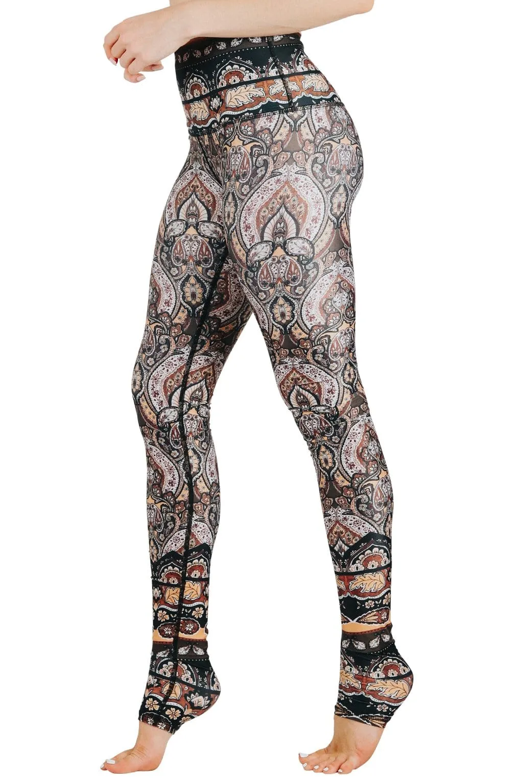 Espresso Yourself Printed Yoga Leggings