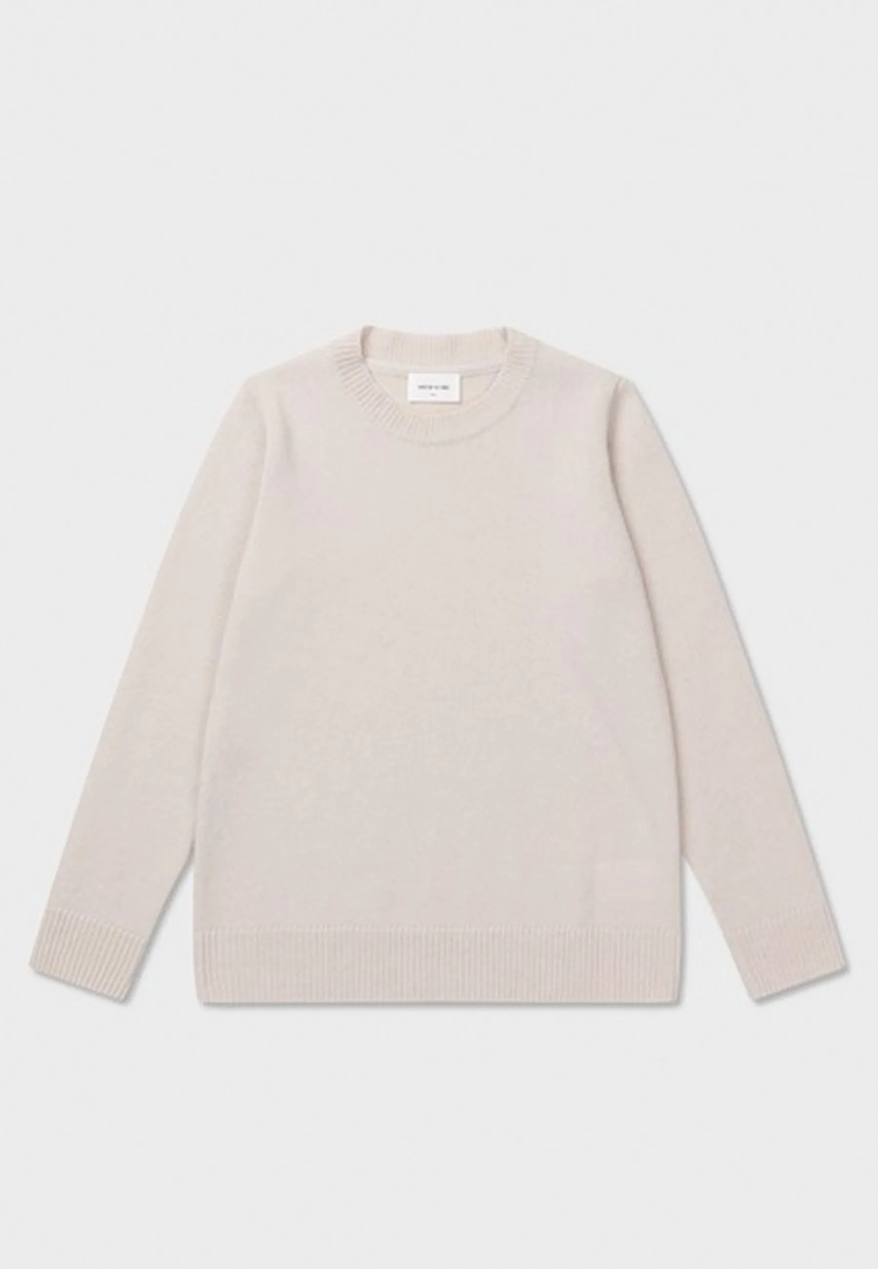 Frances Fine Wool Jumper - white