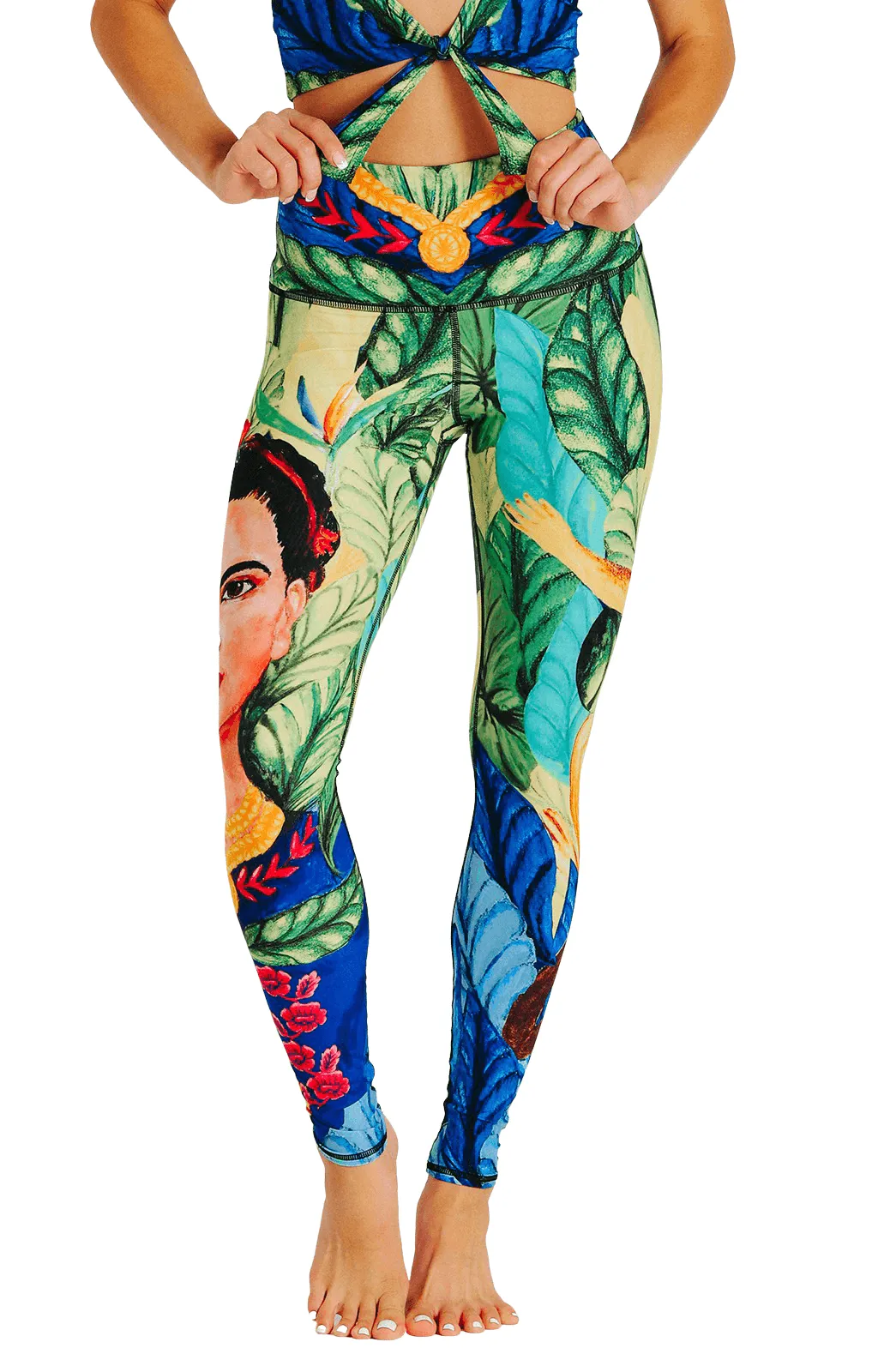 Frida Printed Yoga Leggings