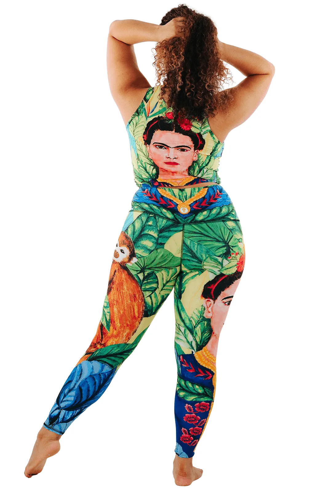 Frida Printed Yoga Leggings