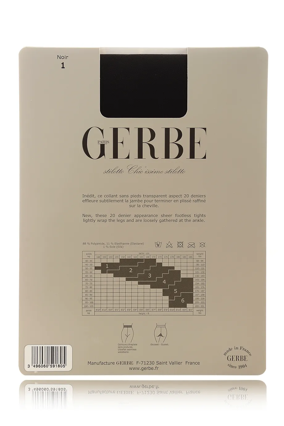 GERBE CHIC'ISSIME Black Leggings