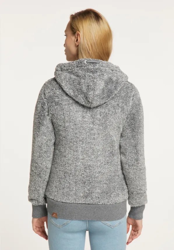 Grijs vest van polyester | Ragwear sweatshirt Vilma grey